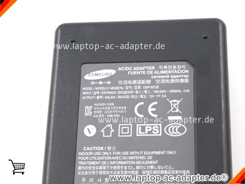 Bild 3 Von Power Adapter Samsung 12v 5a Dsp-5012e Pscv12500a Für Samsung Led Lcd Tv Monitor Auf Laptop-ac-adapter.de 