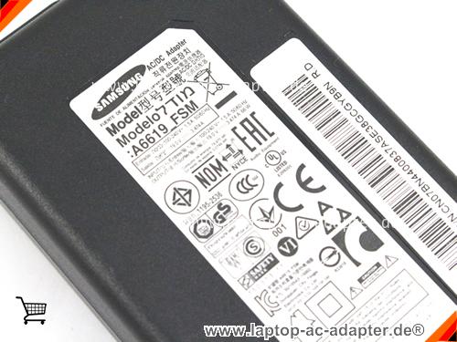 Große Bilder 3 von Original SAMSUNG  19V 3.474A Laptop AC Adapter, Notebook Netzteile SAMSUNG19V3.474A66W-6.5x4.4mm