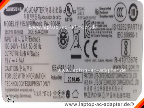 Große Bilder 2 von Original SAMSUNG  19V 4.74A Laptop AC Adapter, Notebook Netzteile SAMSUNG19V4.74A90W-3.5x1.35mm