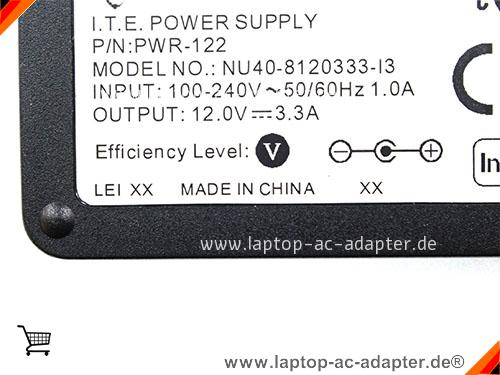 Große Bilder 2 von Original SIMPLYCHARGED NU40-8120333-I3 ac adapter, 12V 3.3A NU40-8120333-I3 Notebook Netzteile SIMPLYCHARGED12V3.3A40W-5.5x2.1mm