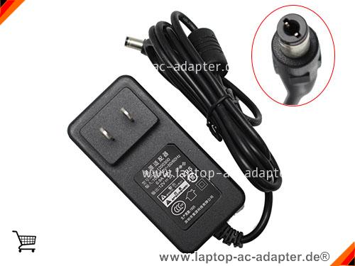 Große Bilder 1 von Original SUN SUN-1200300 ac adapter, 12V 3A SUN-1200300 Notebook Netzteile SUN12V3A36W-5.5x2.1mm-US