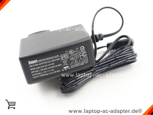 Große Bilder 1 von Original PHILIPS F12W-120100SPAC ac adapter, 12V 1A F12W-120100SPAC Notebook Netzteile SUNNY12V1A12W-5.5x2.5mm-US
