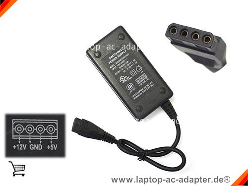 Bild 1 Von Original Switching S026an12001502 Power Supply 12.0v 1.5a, 5.0v 1.5a 4 Holes Tip Auf Laptop-ac-adapter.de 