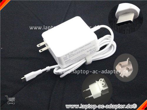 Große Bilder 1 von APPLE A1534 ac adapter, 20.3V 3A A1534 Notebook Netzteile UN20.3V3A61W-Type-C-A610C