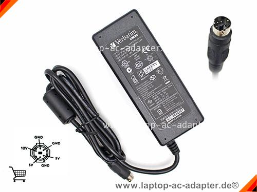 Bild 1 Von Original Verbatim Uea325d-0512-a Ac Adapter 12v 2a 5v 2a Power Supply Auf Laptop-ac-adapter.de 