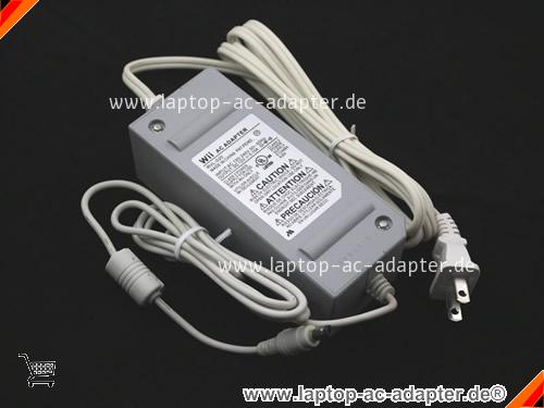 Große Bilder 1 von Original WII RVL-020 ac adapter, 12V 5.15A RVL-020 Notebook Netzteile WII12V5.15A62W-5.5x2.5mm-US-G