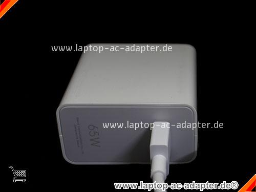 Bild 3 Von Mdy-11-eb Ac Adapter 65w Type C Xiaomi Us White Pd Fast Charger Auf Laptop-ac-adapter.de 