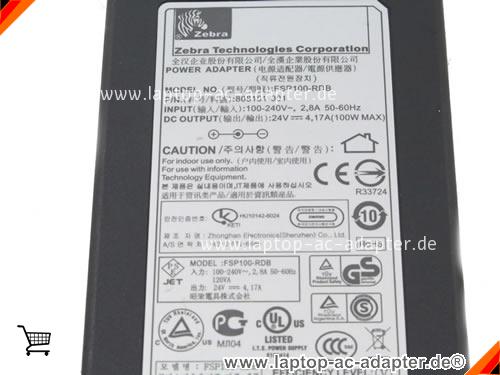 Bild 3 Von Original Ac Adapter Für Zebra Gx420d Gx420t Gx430t 808101-001 Fsp100rdb 9na1000100 H00002832 112710 Zebra Technologles Corporation 24v 4.17a Power Auf Laptop-ac-adapter.de 