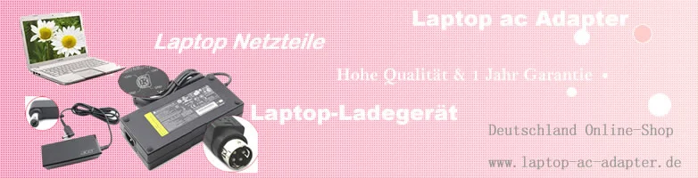 Laptop ac adapter für die Marken Acer, Asus, Compaq, Dell, Duracell, HP,    Medion, Mitac, MSI, Nokia, Samsung, Sony, Panasonic, Toshiba bis Yakumo und unbekanntere Markenmodelle.